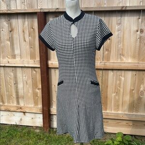 Sourpuss Mod Houndstooth Dress